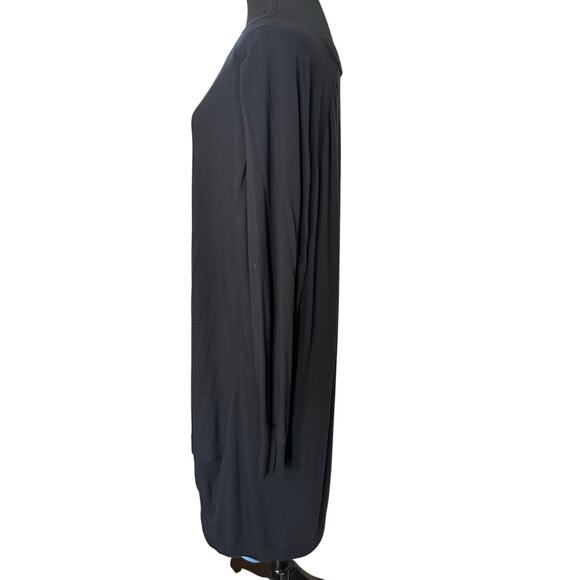 Athleta- Criss Cross Swestshirt Dress - 2X - Black (Excellent Condition) - Picture 5 of 6